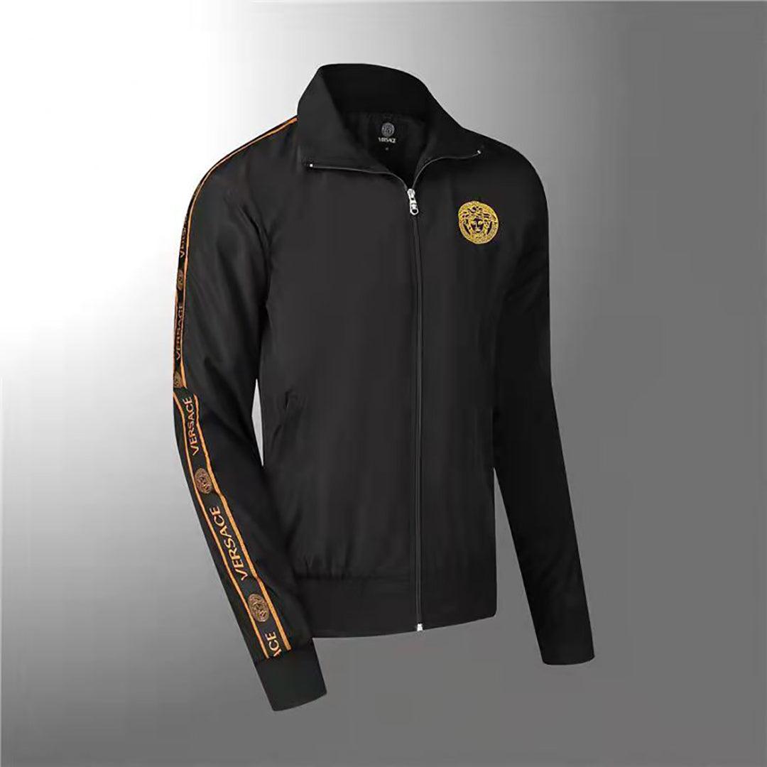 Vers Lightweight Zip Up Men's Jacket - Black – OBEEZI